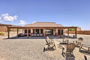 Bullhead City Oasis with Fire Pit and Mtn View!